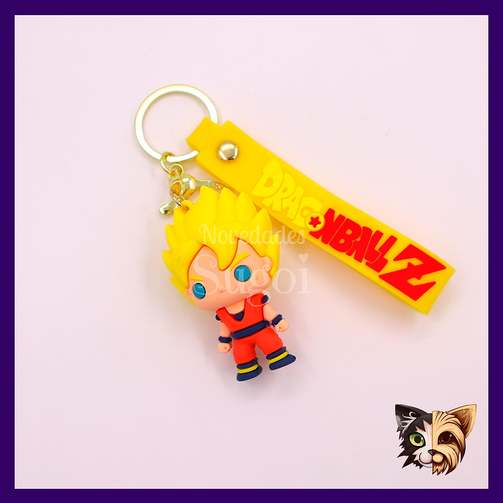 Llavero Goma Dragon Ball 