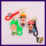 Llavero Goma One Piece 