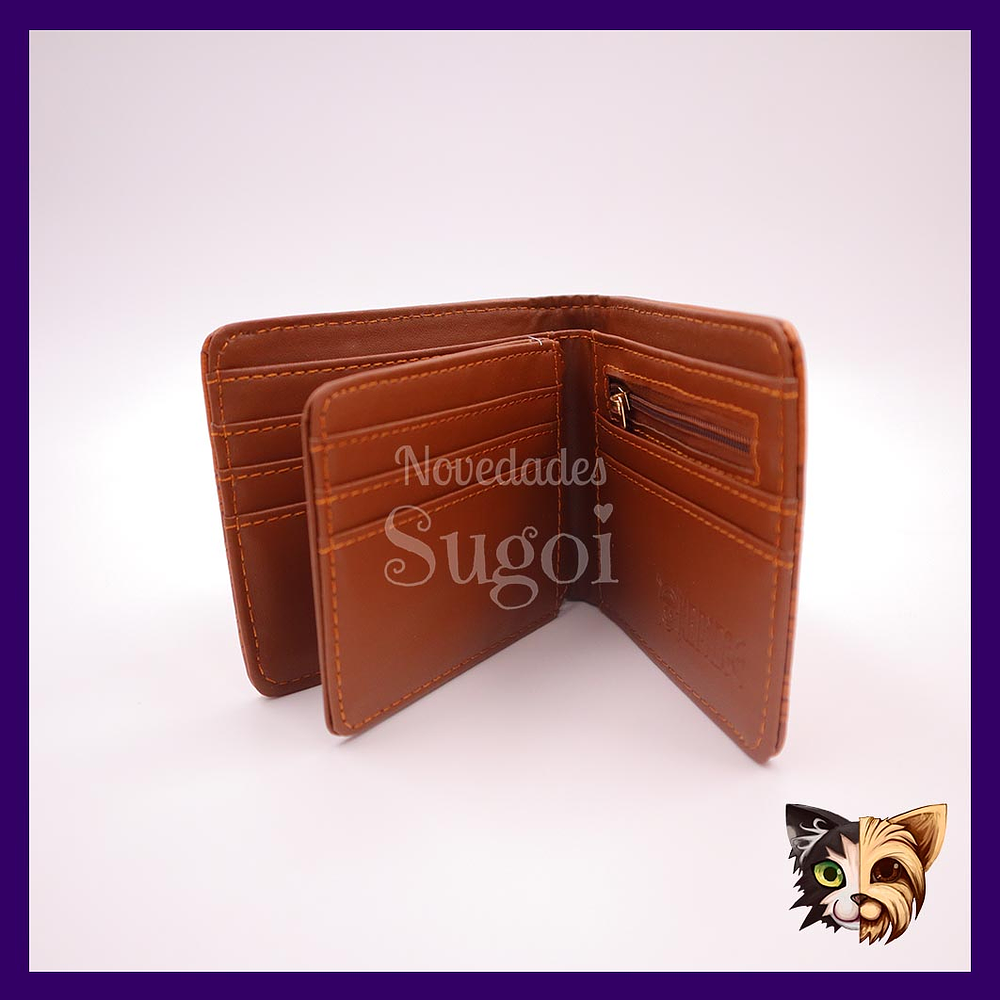 Billetera One Piece Cuerina Luffy