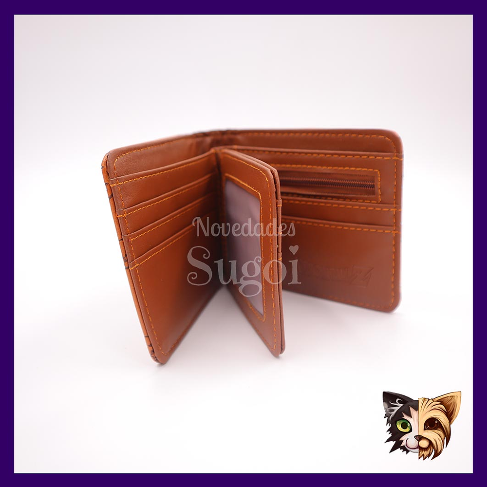 Billetera Cuerina Dragon Ball