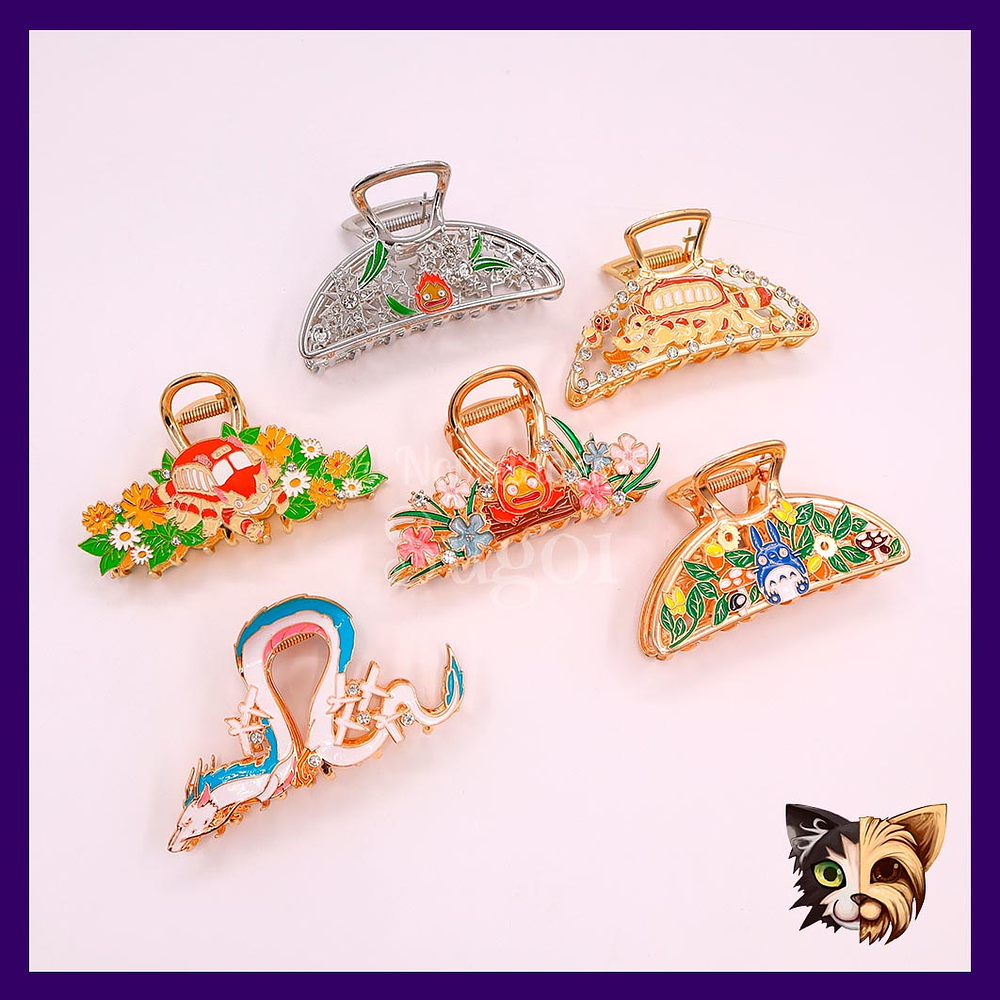 Broche para el cabello Ghibli