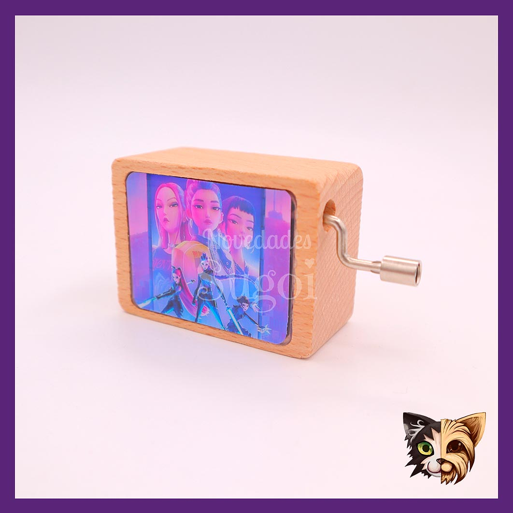 Cajita musical Guerreras K-pop 