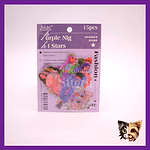 Sticker chicas vestuario 15pcs