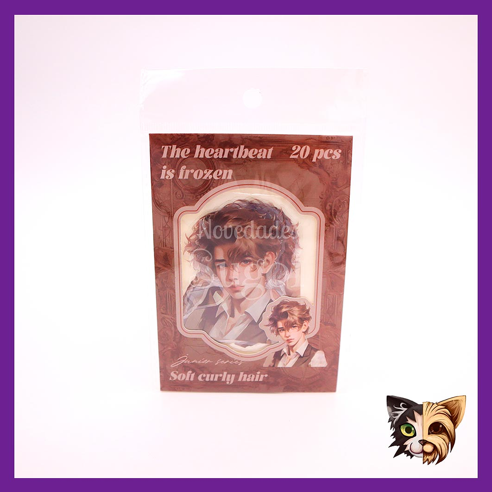 Sticker estilo anime 