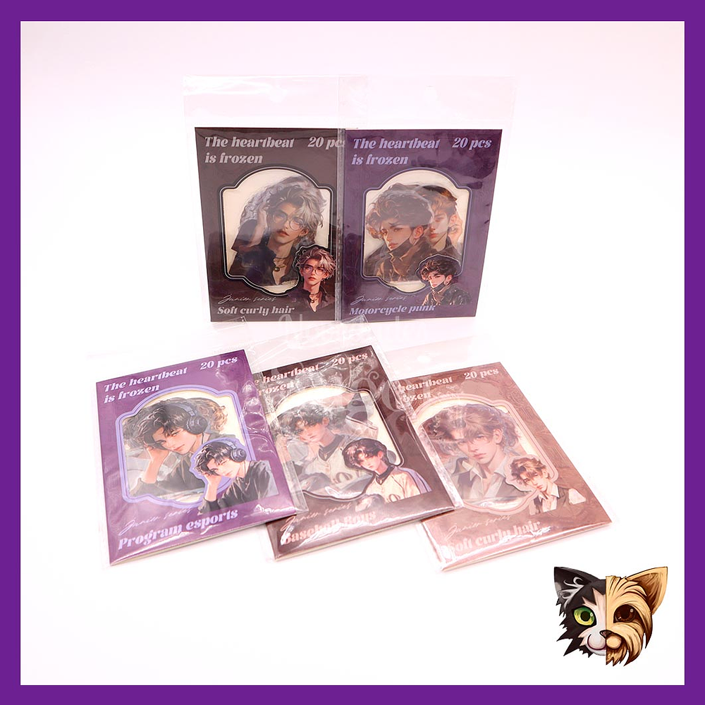 Sticker estilo anime 