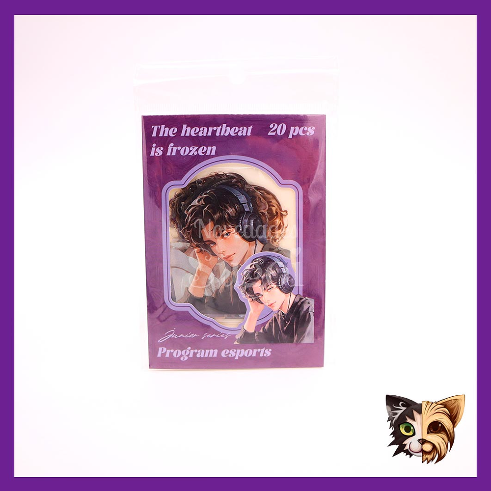 Sticker estilo anime 