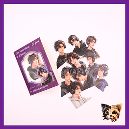 Sticker estilo anime 