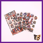 Sticker Mujer Vintage 