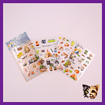 Sticker temáticos 4pcs 