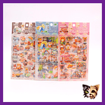 Sticker temáticos 4pcs 