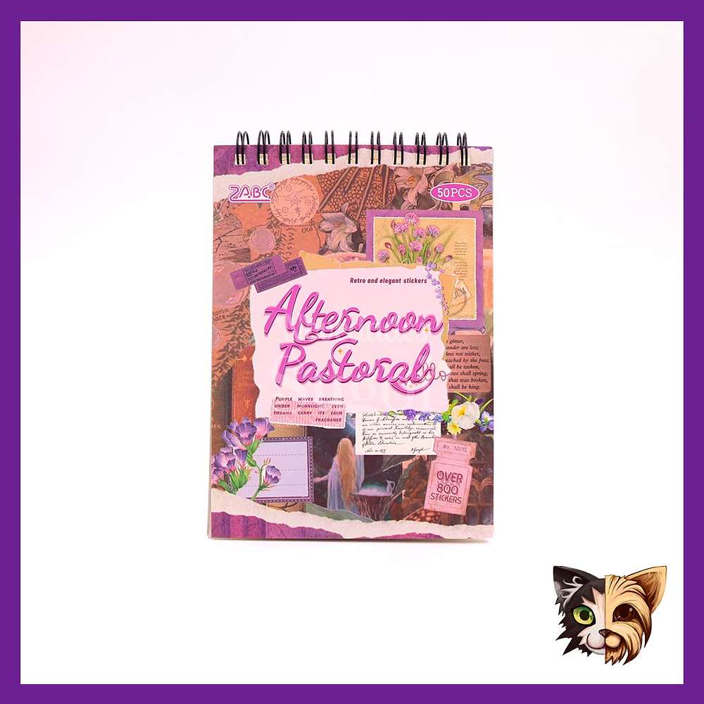 Libreta de Stickers Vintage