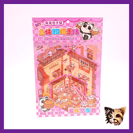 Scene sticker DIY 3D