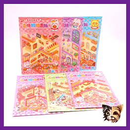 Scene sticker DIY 3D