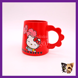 Taza Kitty Flor