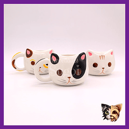 Tazón Gato Calico