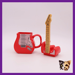 Taza Guitarra