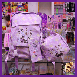 Set Mochilas K-pop 