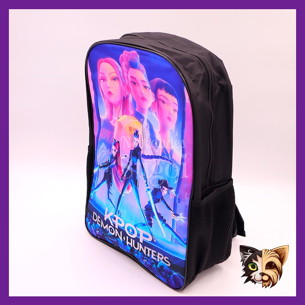 Set Mochila Huntrix Cazadoras K-pop
