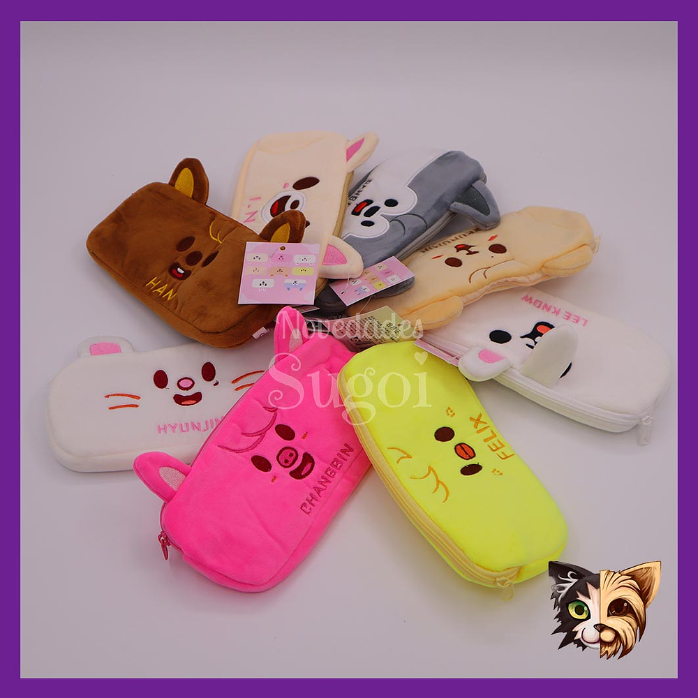 Estuche Skzoo peluche - Stray Kids