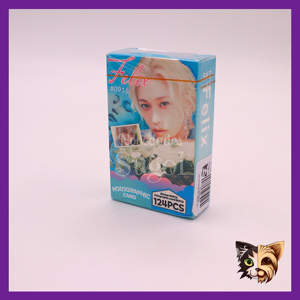 Lomo Cards Stray Kids integrantes 124 pcs