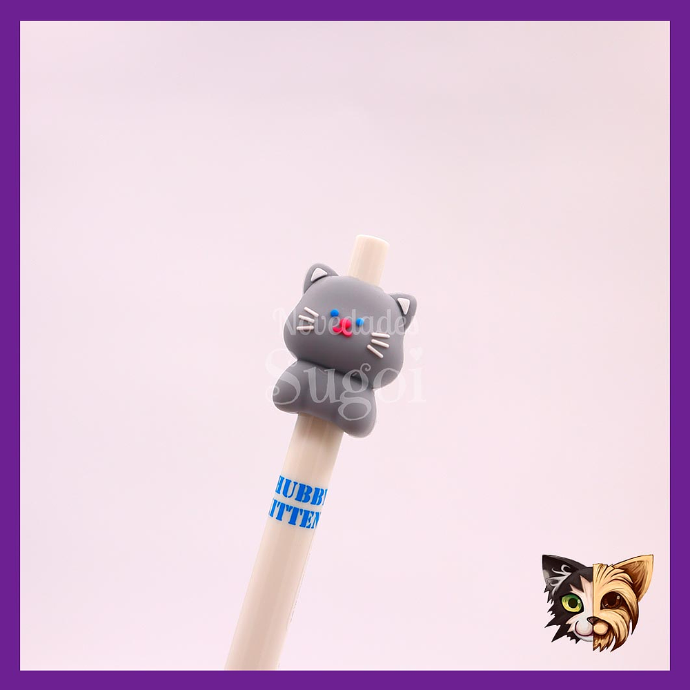 Lápiz Diseño Animales - Tinta azul