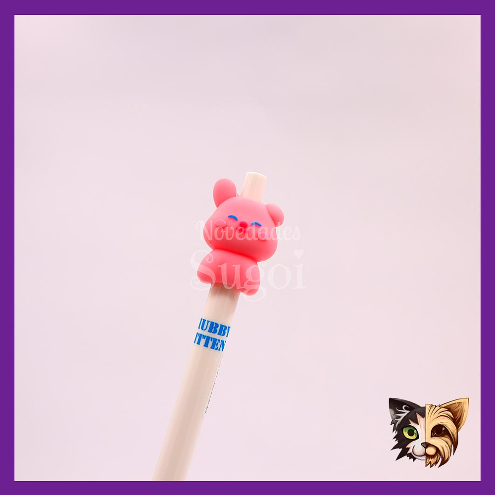 Lápiz Diseño Animales - Tinta azul