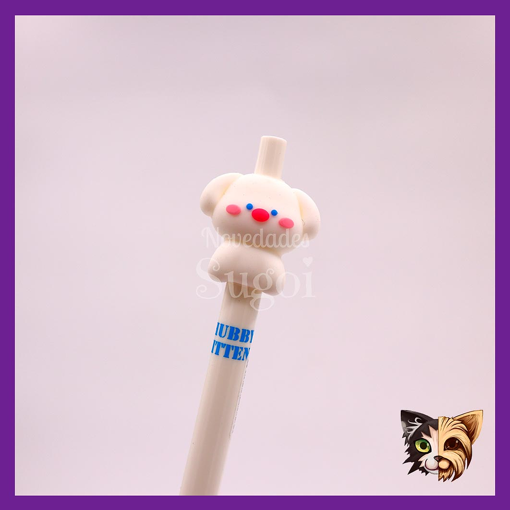 Lápiz Diseño Animales - Tinta azul