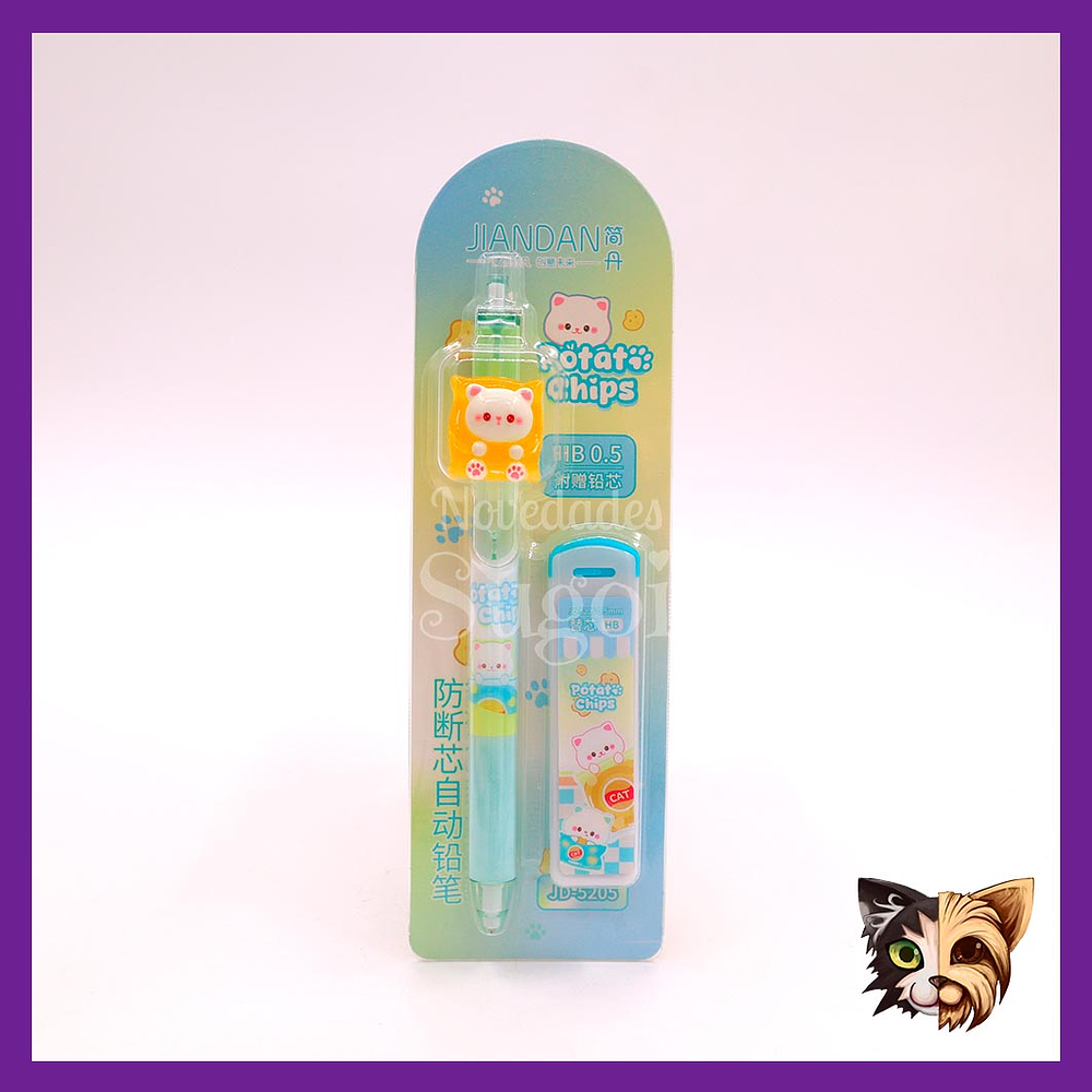 Set Lápiz mina Potato chips 