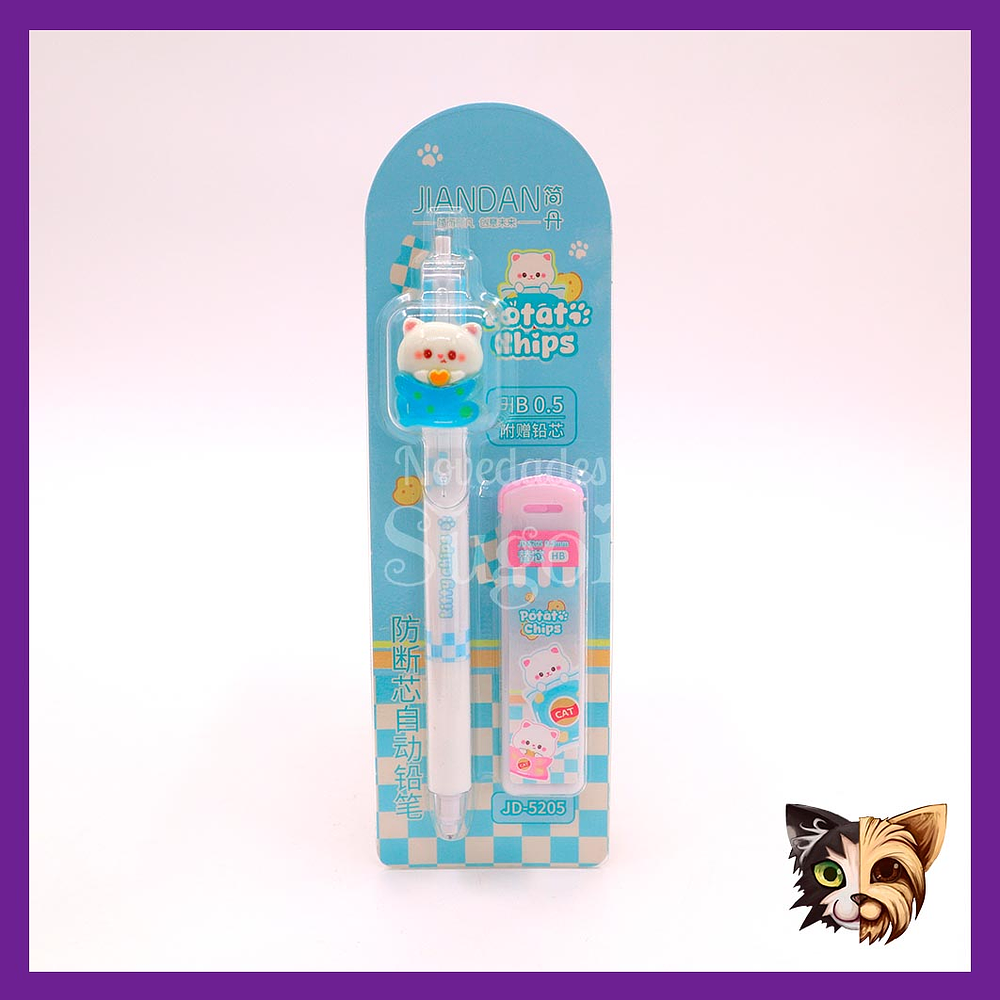 Set Lápiz mina Potato chips 