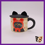Taza Gato Orejas negro