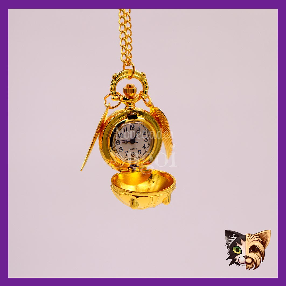 Reloj de bolsillo Snitch Dorada