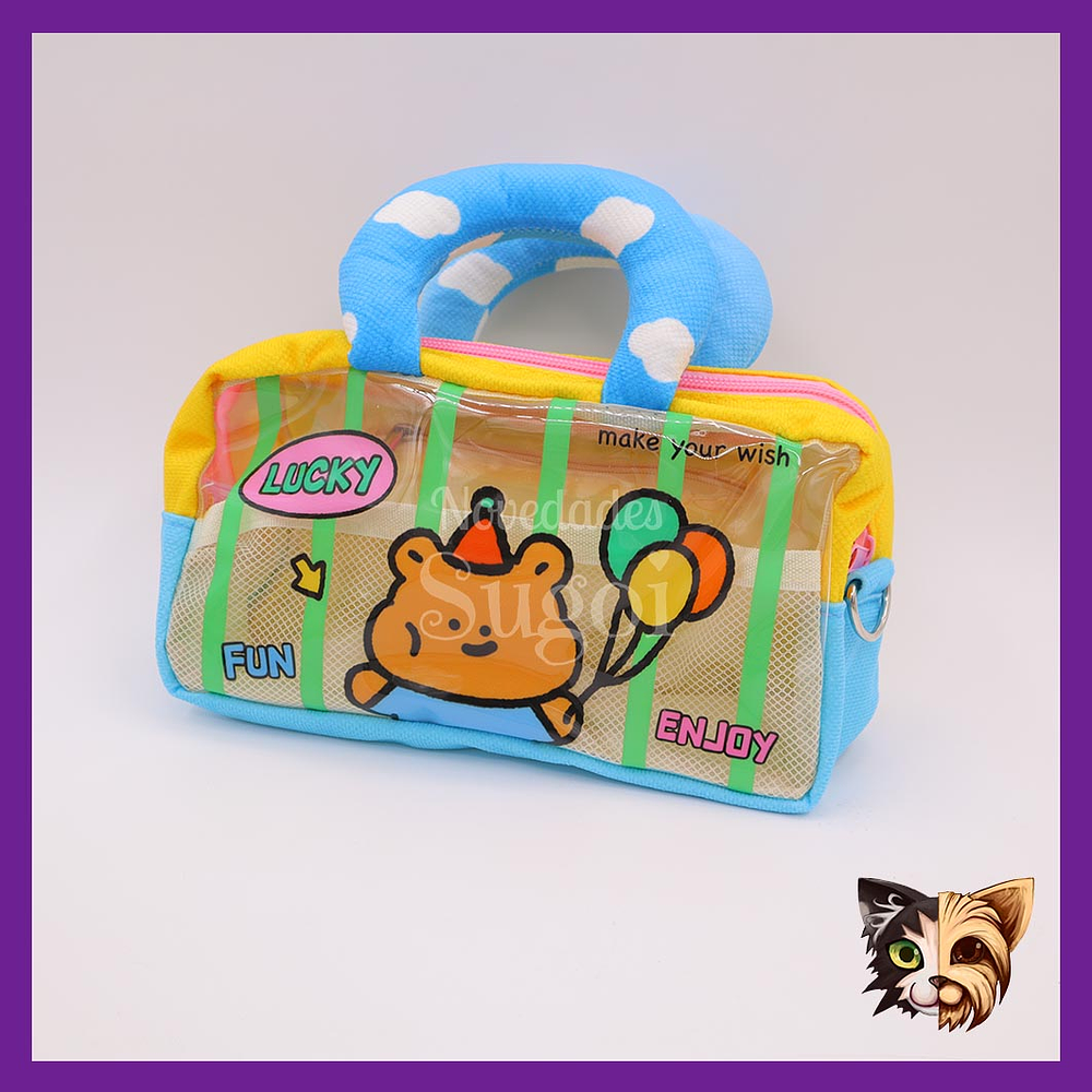 Estuche osito Vintage