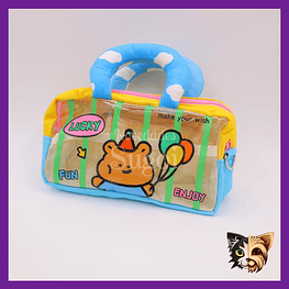 Estuche osito Vintage