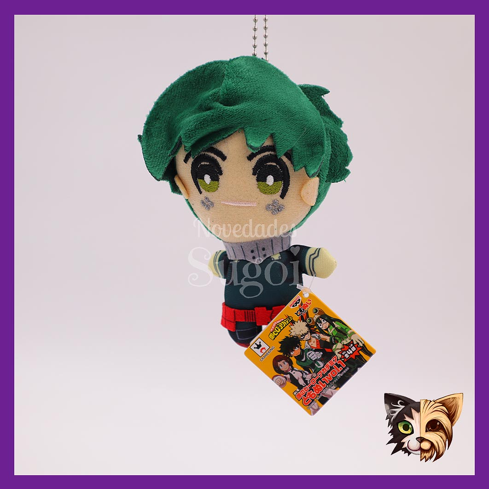 Llavero peluche Boku no hero 