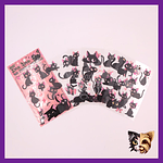 Set sticker gato negro