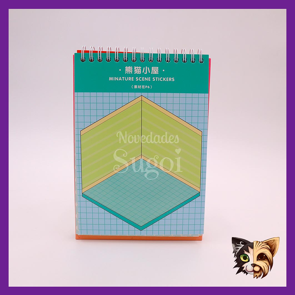 Set Sticker escenario 3D