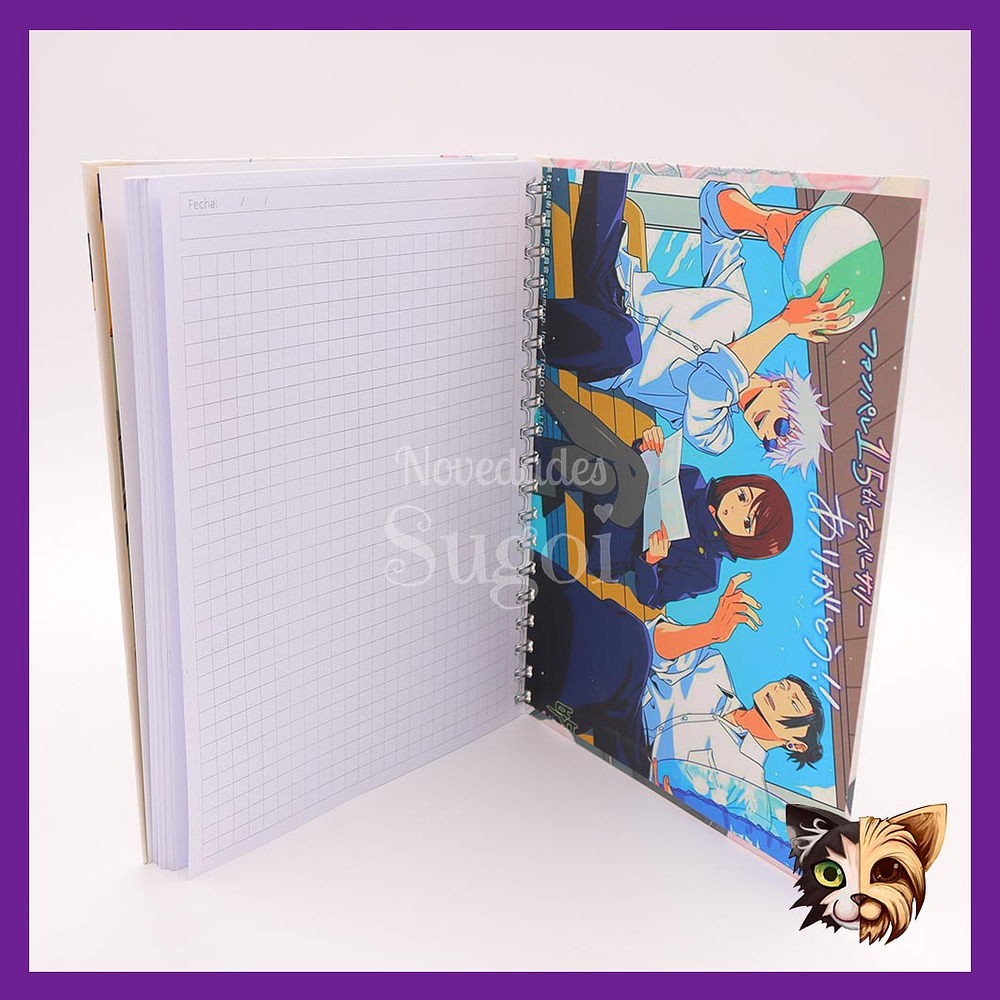 Cuaderno Jujutsu Kaisen
