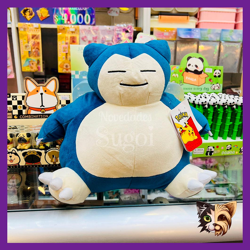 Peluche Snorlax Original 30 - 35cm