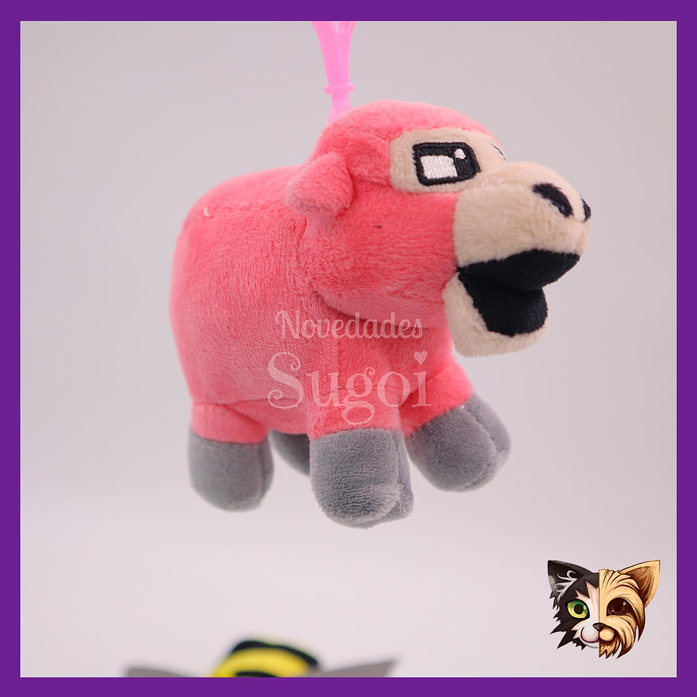 Llavero Minecraft peluche