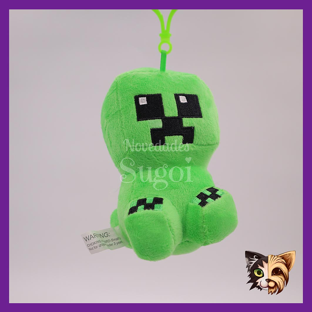 Llavero Minecraft peluche