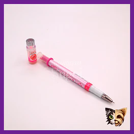 Lápiz diseño vacuna con timbre