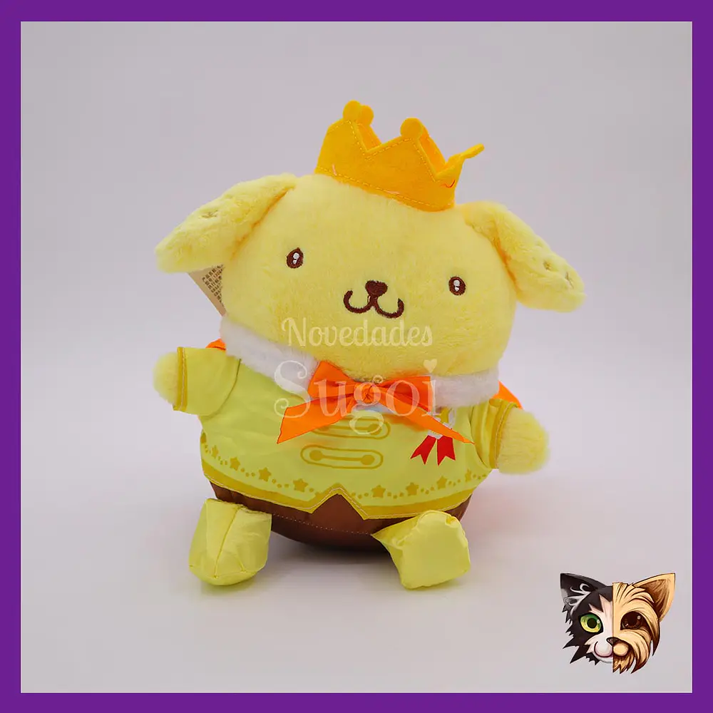 Peluche Pompompurin Rey