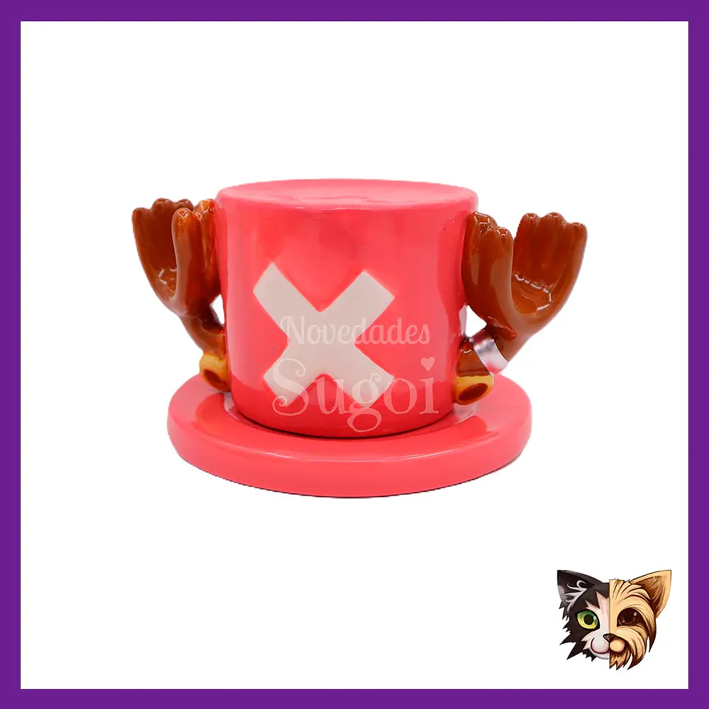 Tazón Chopper gorro Rosa