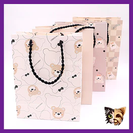 Bolsa oso gris