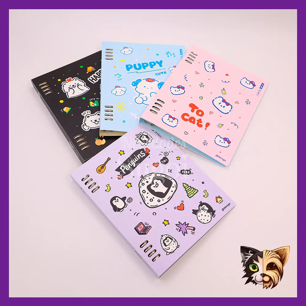 Cuadernos archivador Diseños