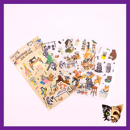 Sticker 4 hojas