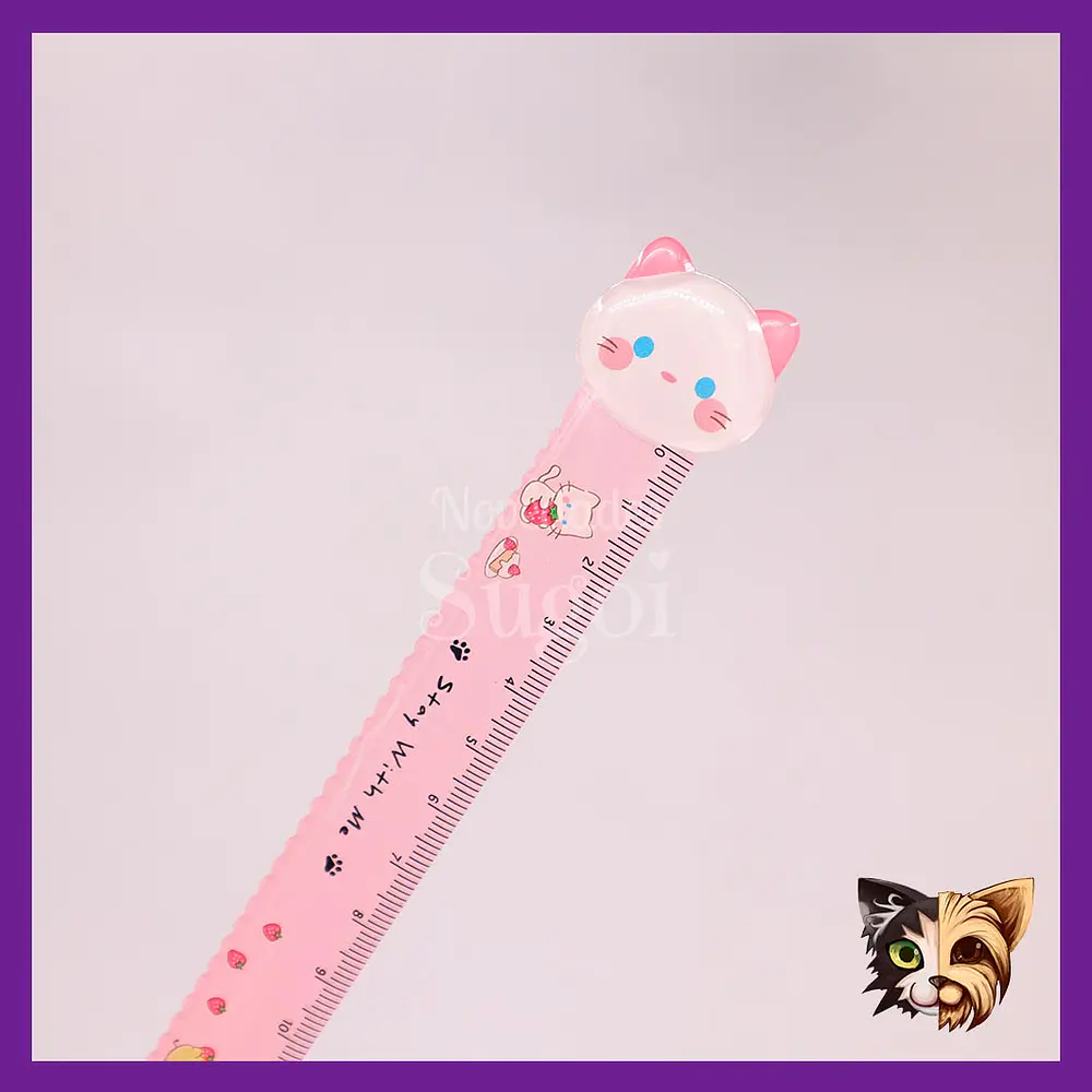 Regla 15cm Cute
