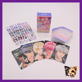Lomocards Plave 124pcs