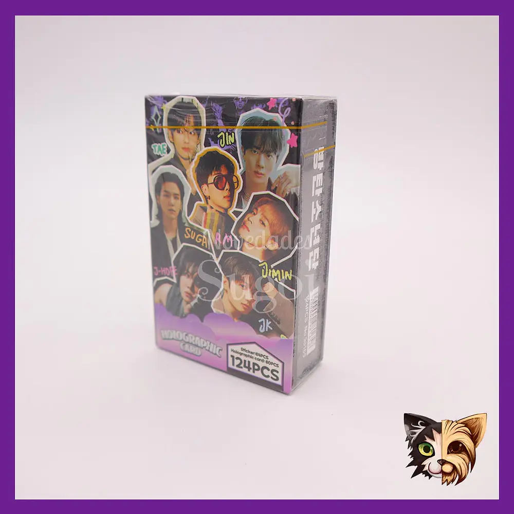 Lomocards BTS holo 124pcs 