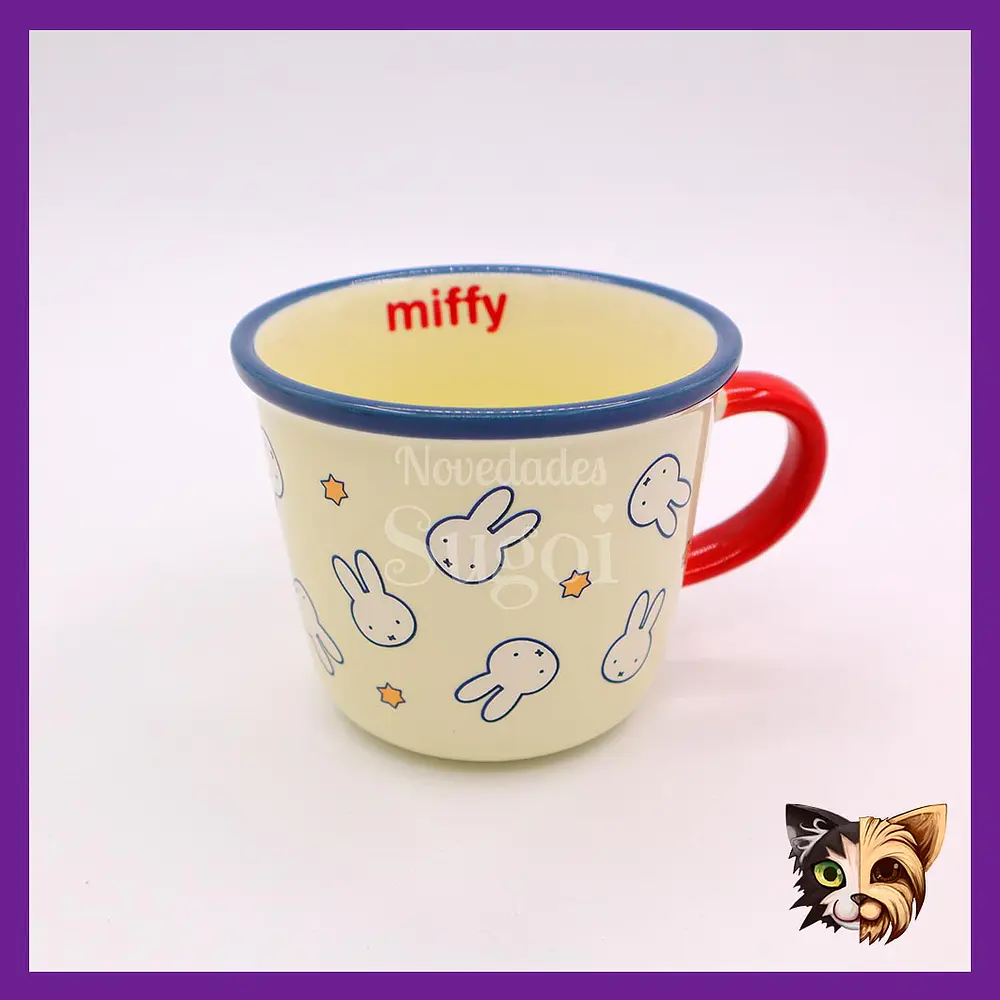 Taza Miffy Borde
